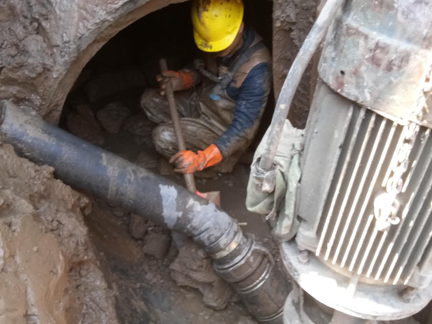 旅顺口管道清淤