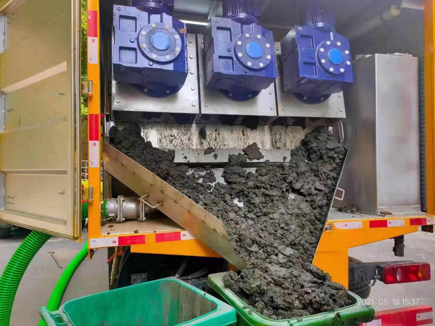 旅顺口化粪池清掏城市维护站-泥浆净化干湿分离处理